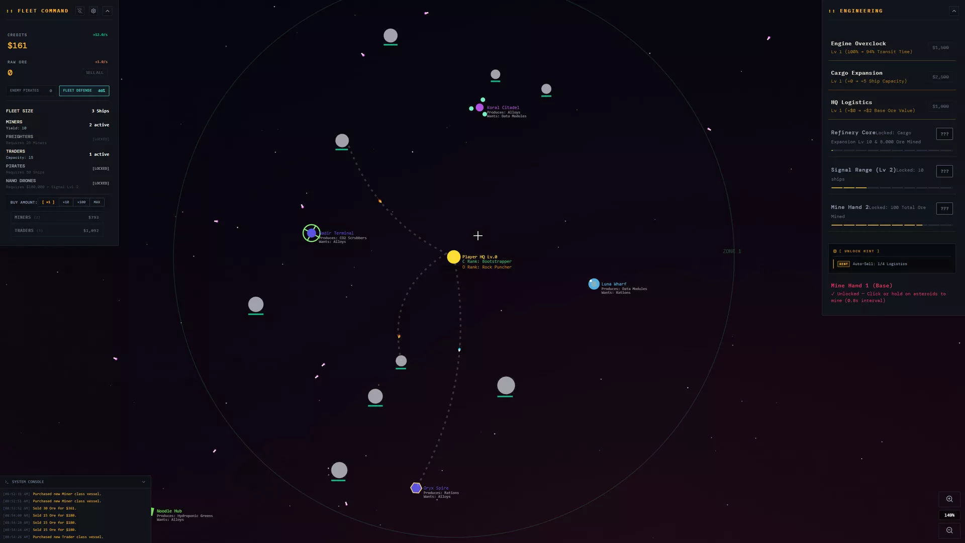 桌面空间：放置舰队/Desk Space: Idle Spacefleet clicker