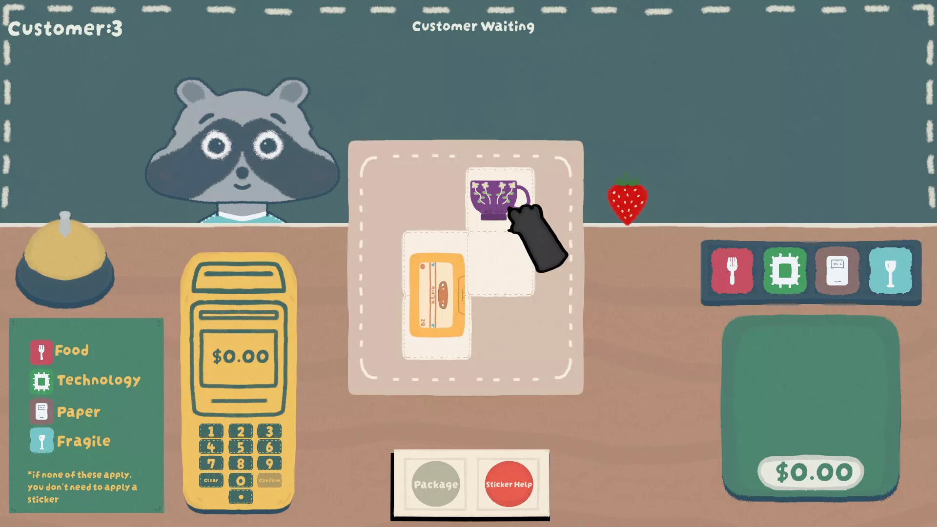 浣熊打包店/Raccoon Packer: A Cozy Puzzle Game