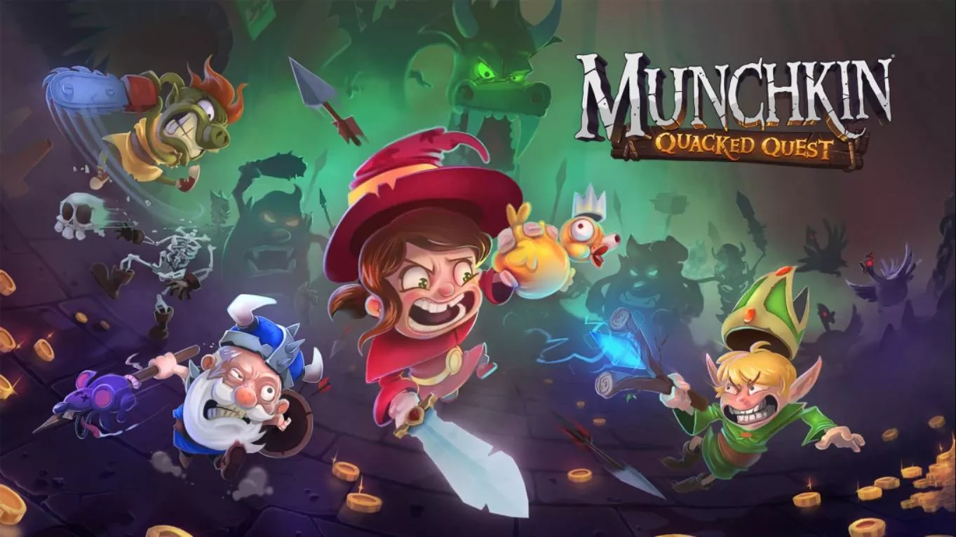 【美版】小白世纪：嘎嘎任务 Munchkin: Quacked Quest 英语