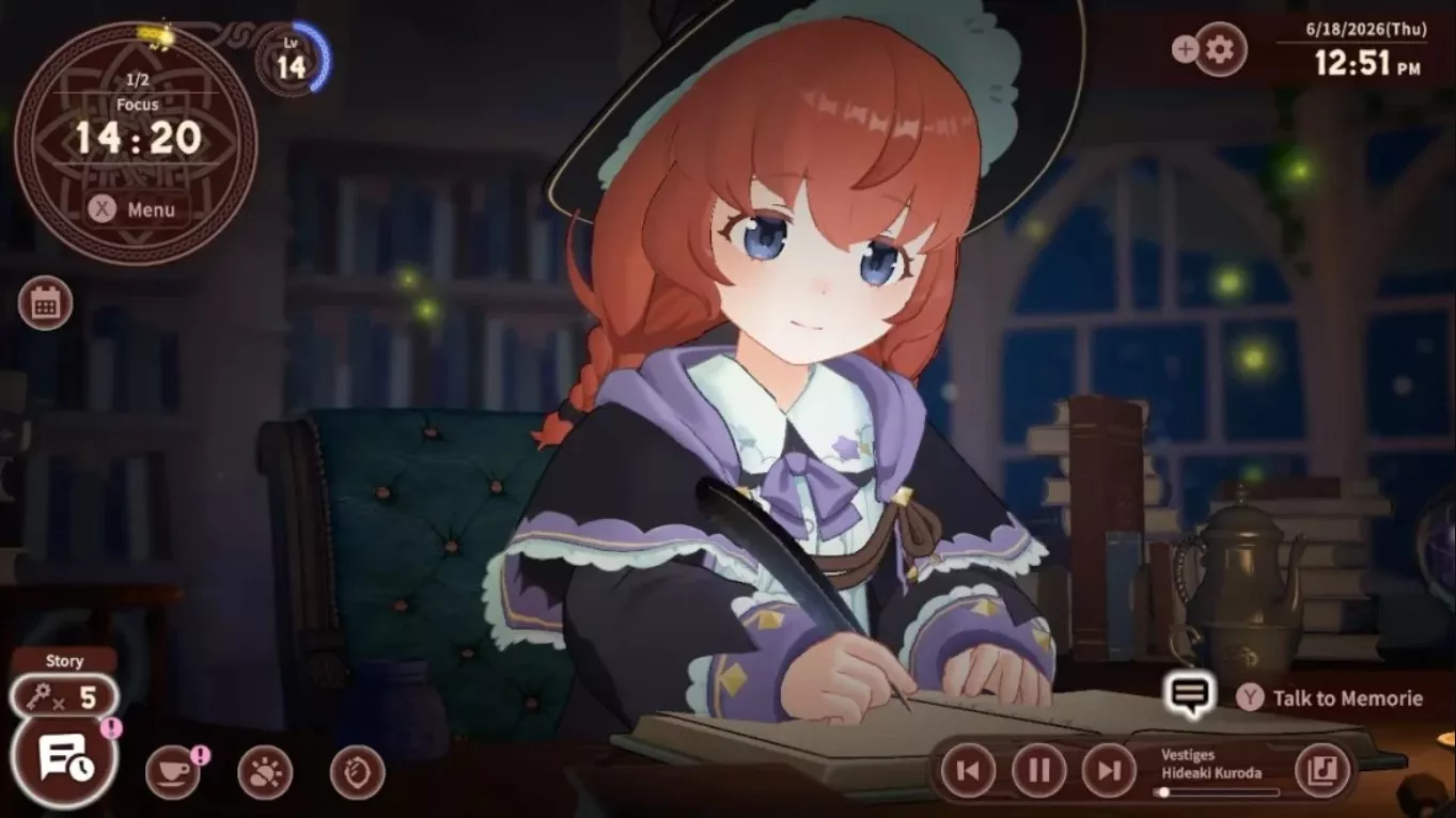 【美版】梅莫莉：治愈物语 Memory of Memorie : A Chill Story 中文