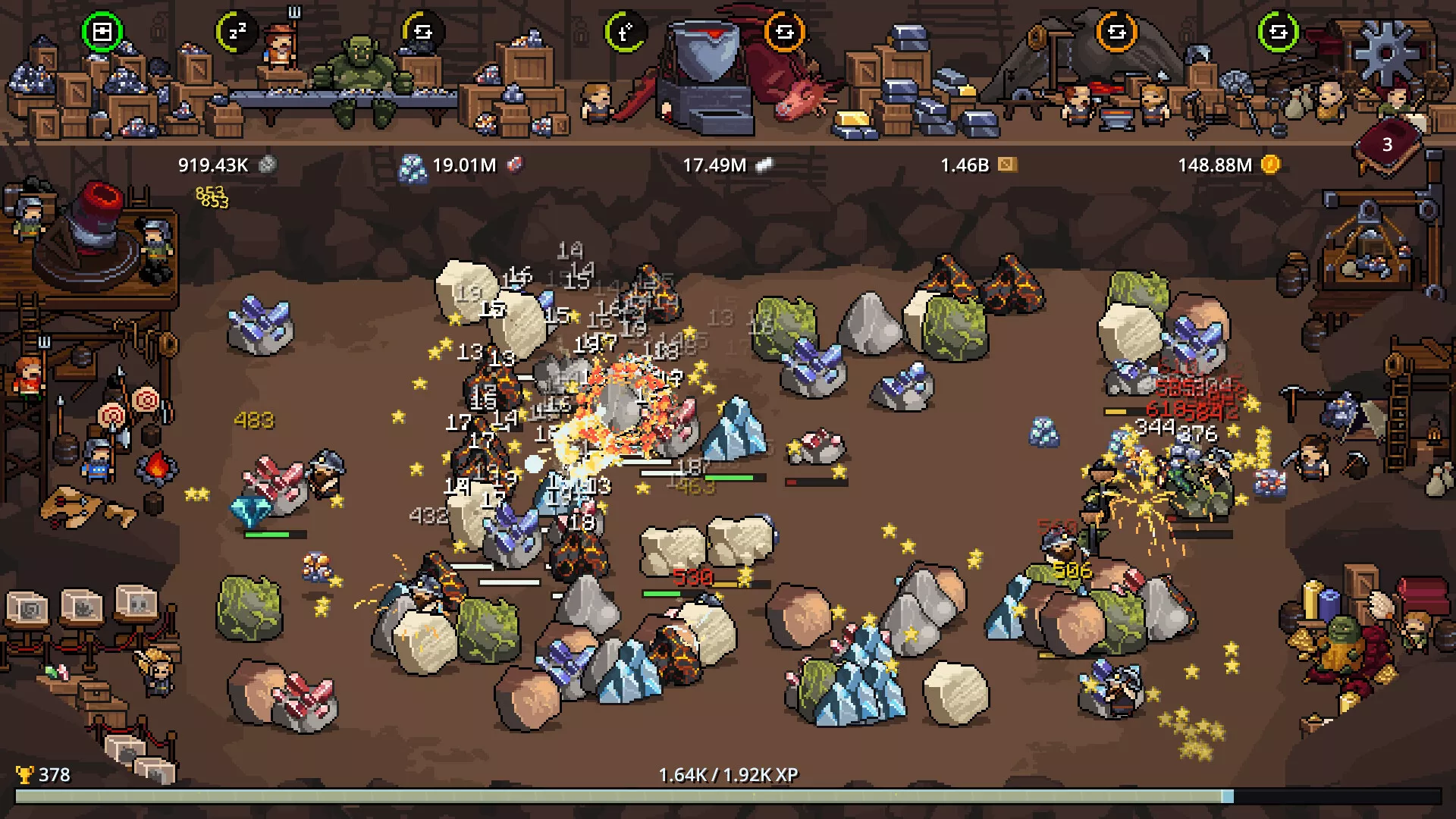 幻想矿工：深渊挂机/Fantasy Miner: Idle Depths 新游发布